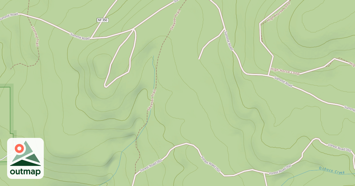 Map of USFS National Forest System Roads {56F2D27D-54D1-4D83-8EB8-17B8AFE139F5}