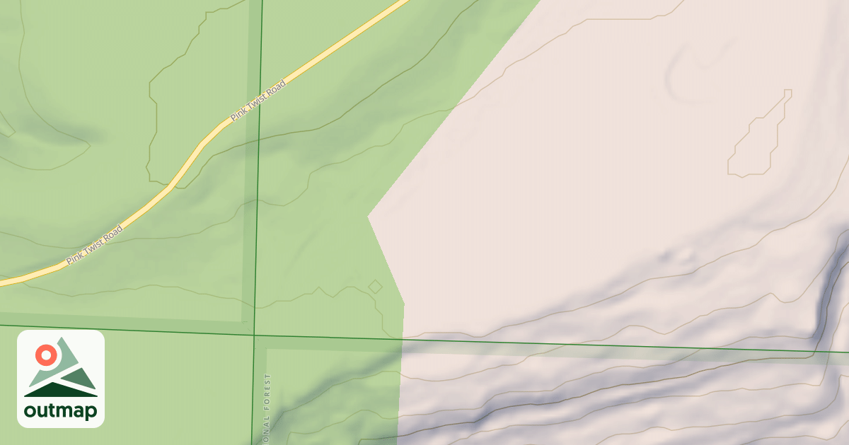 Map of USFS National Forest System Roads {439F03B9-7441-4149-A049-7D135023D4B4}