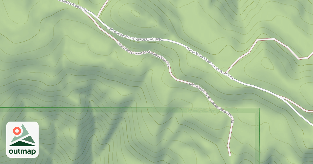 Map of USFS Motor Vehicle Use Map Roads {0AF44676-1FB6-45C8-9EAF-4278CE26A8AD}