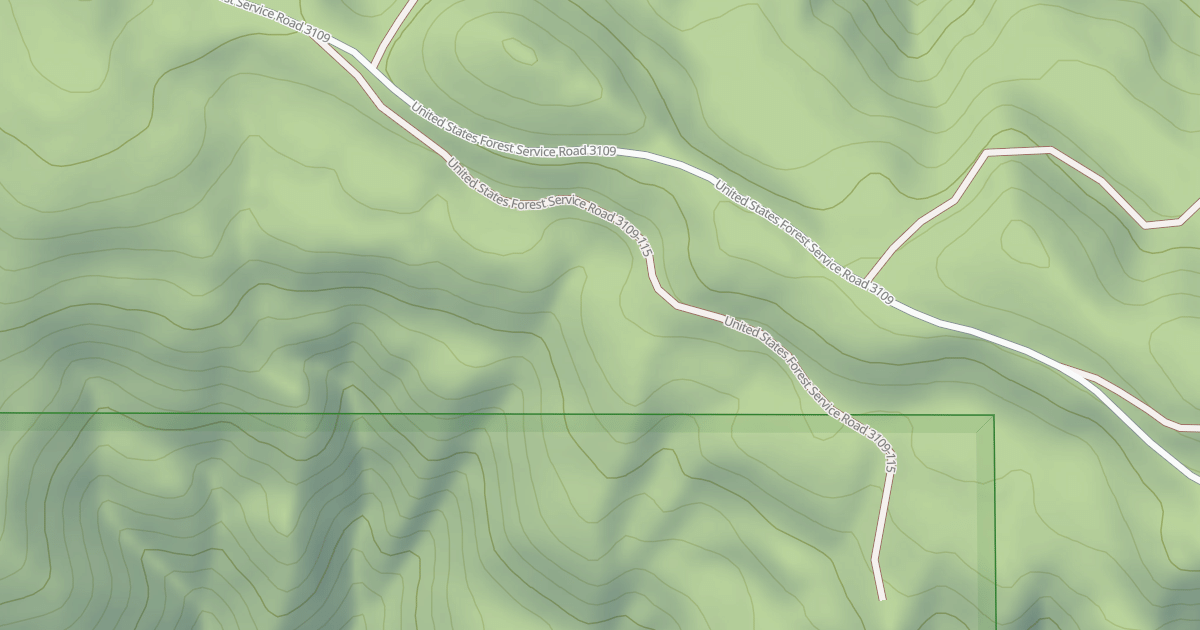 Map preview of USFS Motor Vehicle Use Map Roads {0AF44676-1FB6-45C8-9EAF-4278CE26A8AD}