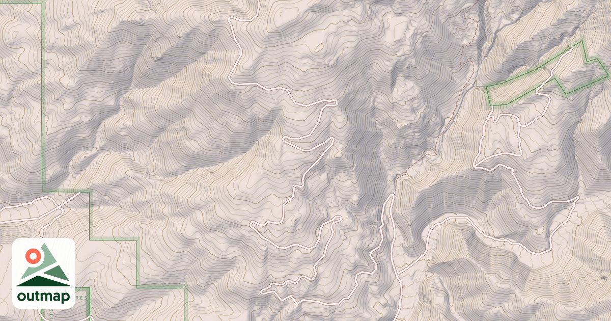 Map of EAST BROWNLEE