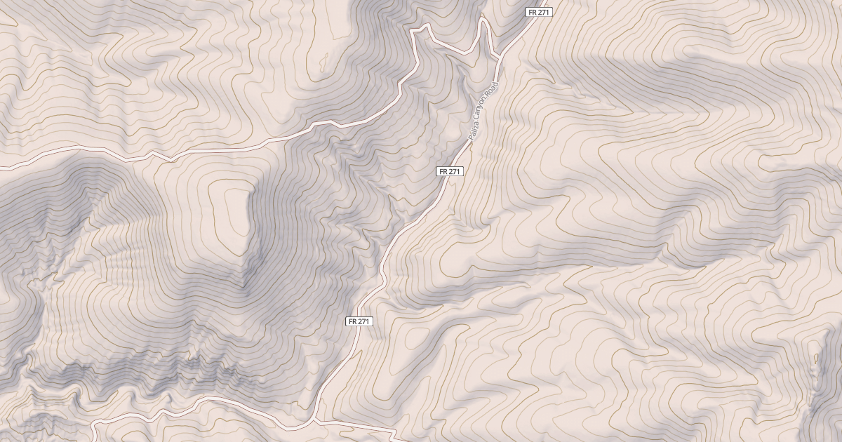 Map preview of PALIZA CANYON