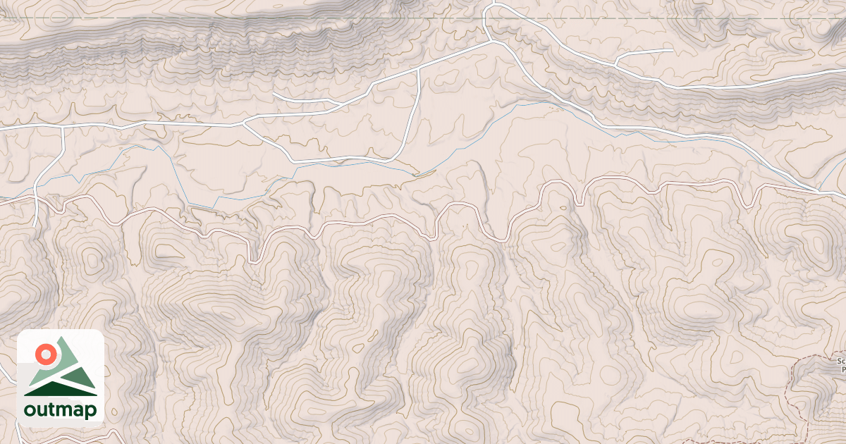 Map of OLD NORTH FORK