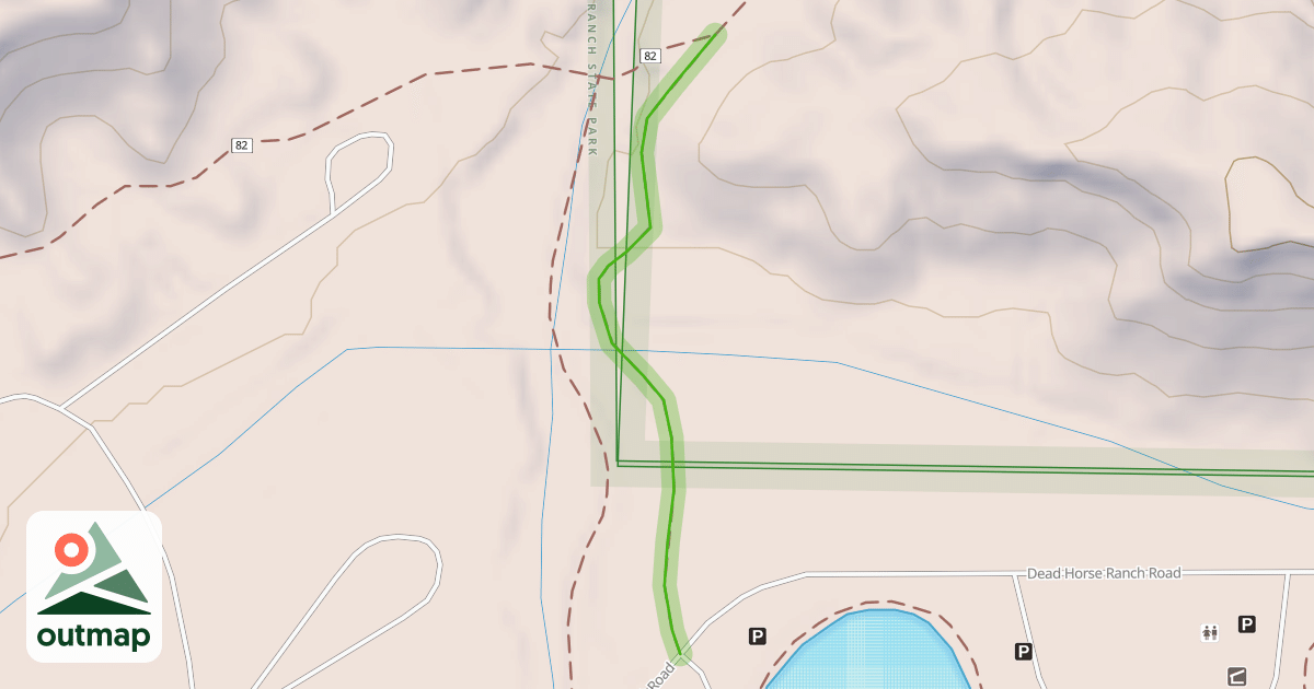 Map of Lime Kiln Connector to Lagoons