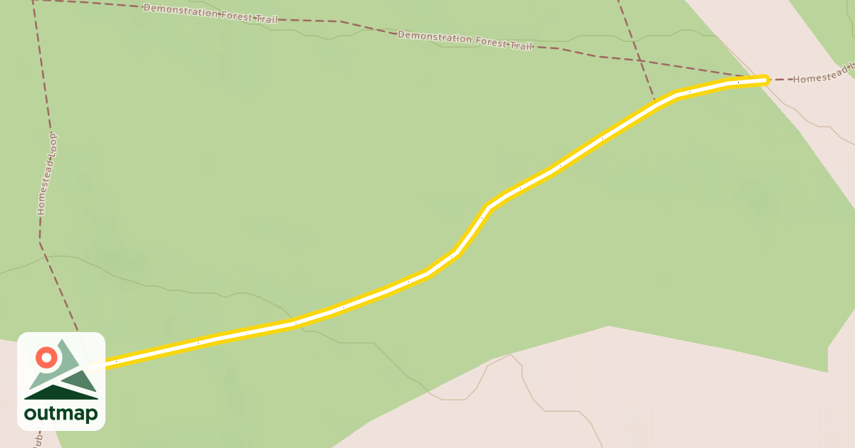 Map of Homestead Loop