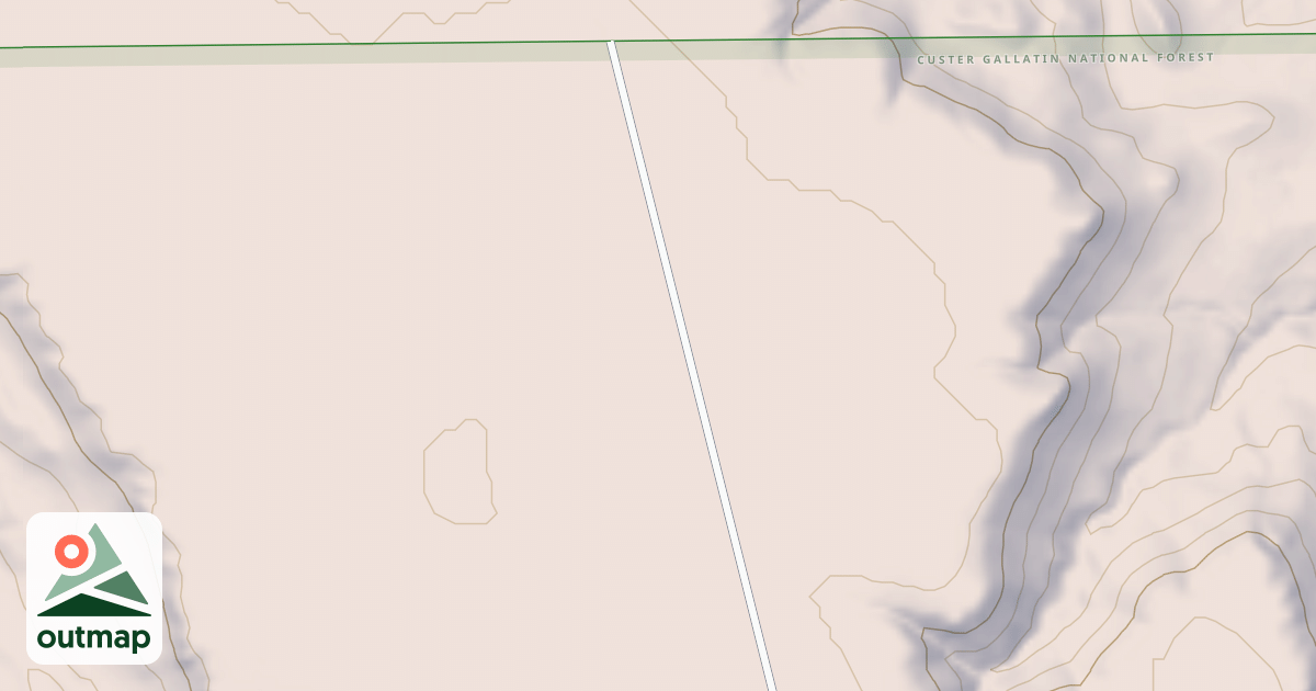 Map of W SHORT PINES