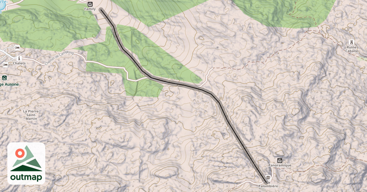 Map of La Noire