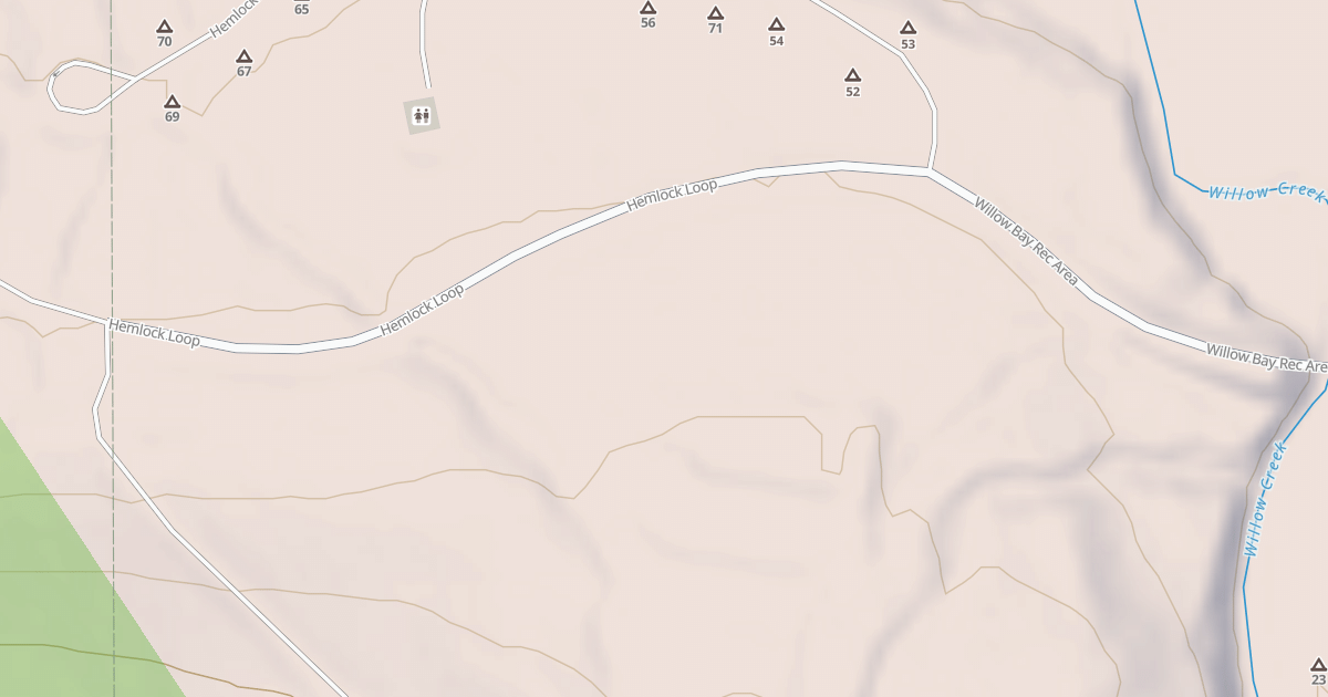 Map preview of WILLOW BAY - B