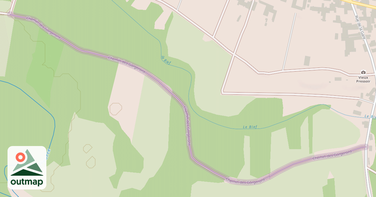 Map of Chemin des Gorgerons