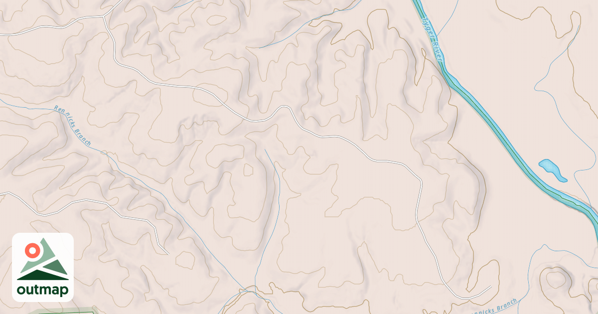Map of FISHING CREEK B