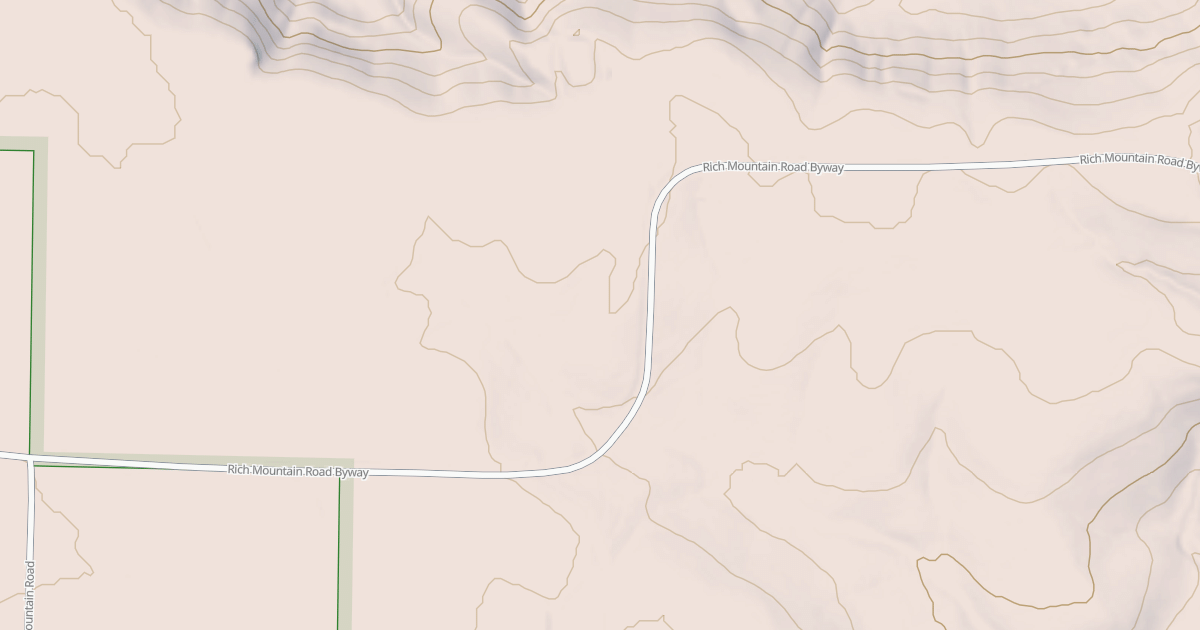 Map preview of RICH MTN BY WAY