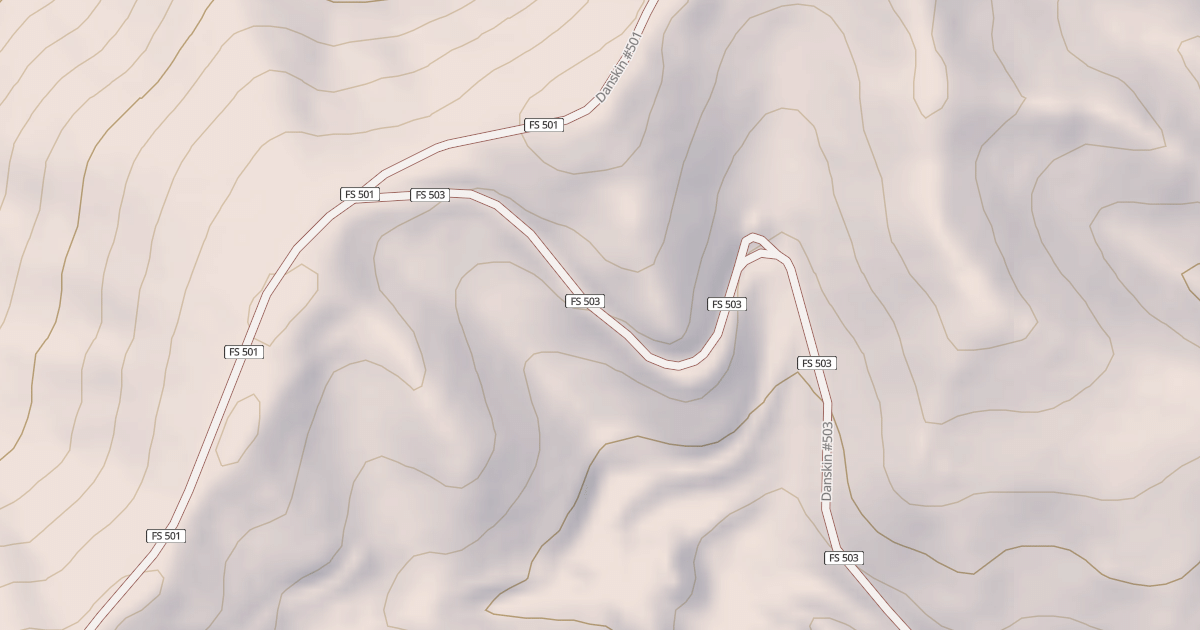 Map preview of Danskin #503
