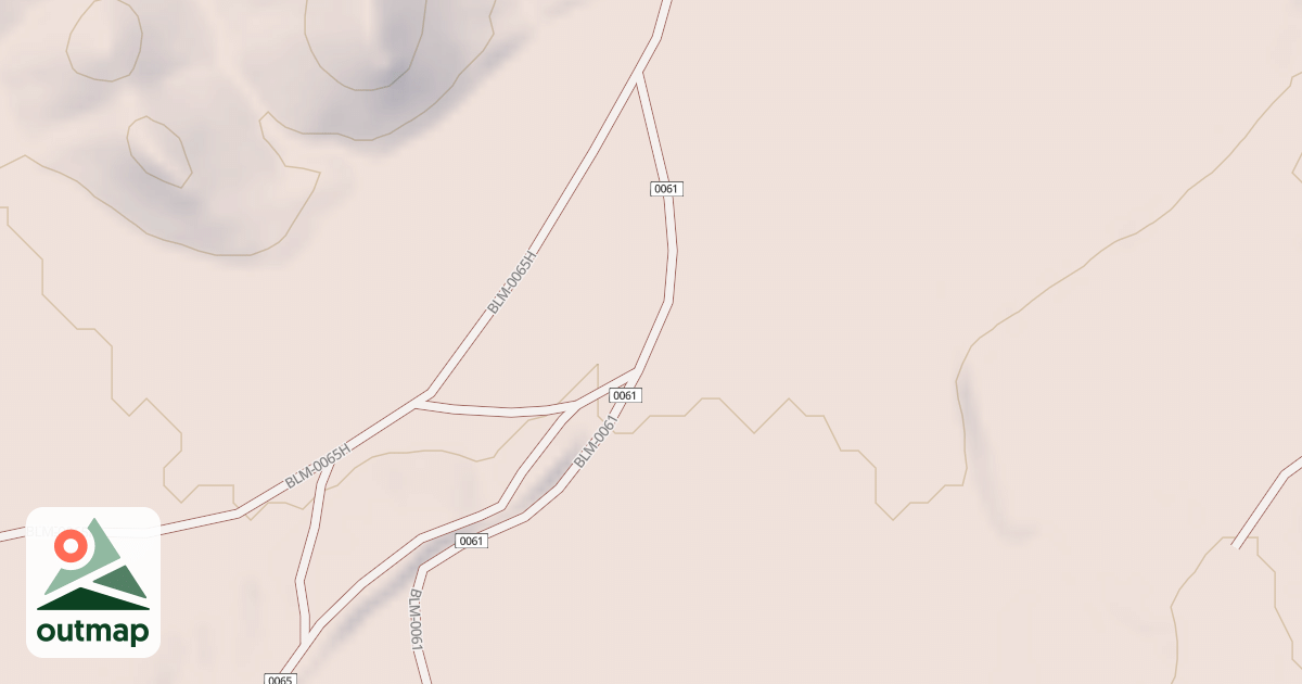 Map of BLM National GTLF Public Motorized Roads 00438774-1c59-4f16-ba7d-9f926473795d