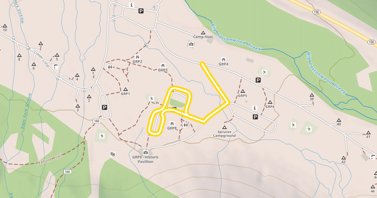Map preview of Pavilion Loops