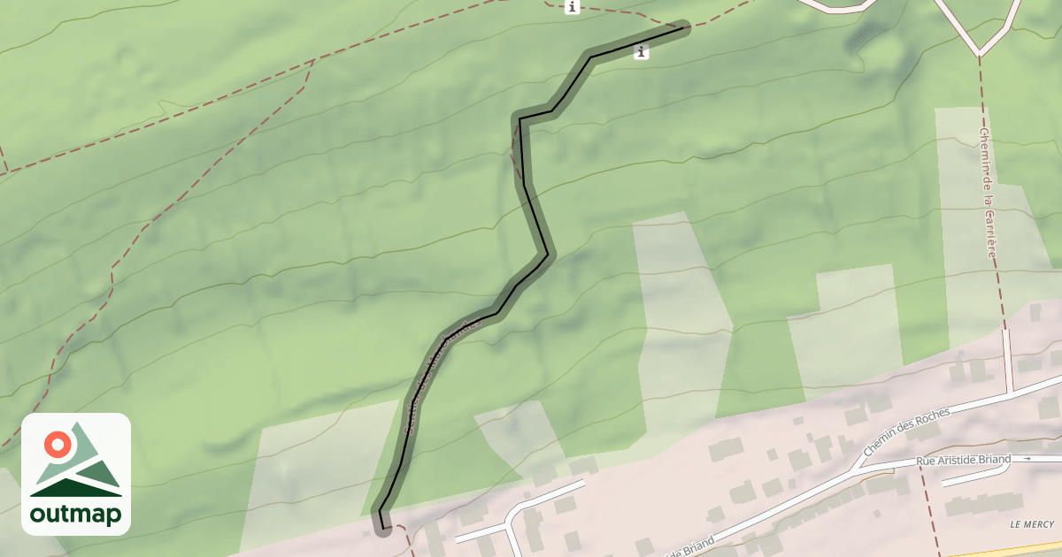 Map of Sentier des Marchandes