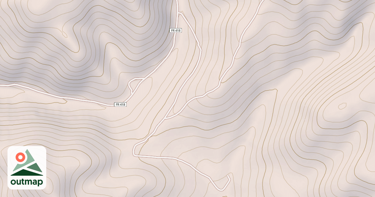 Map of NEBRASKA CREEK