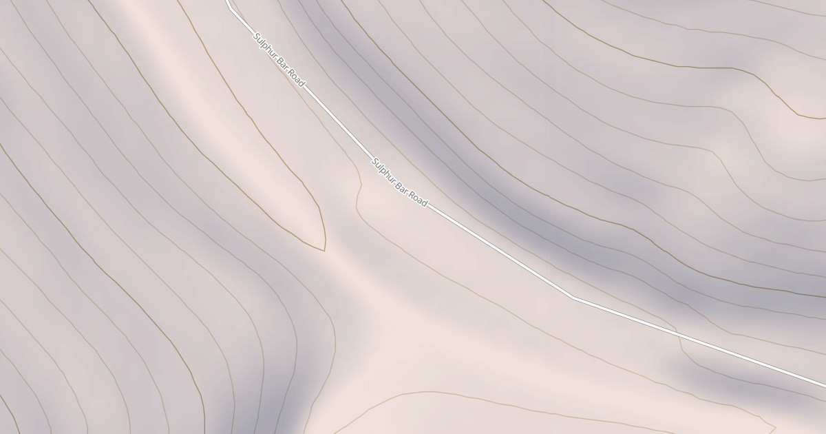 Map preview of SULPHUR BAR 132