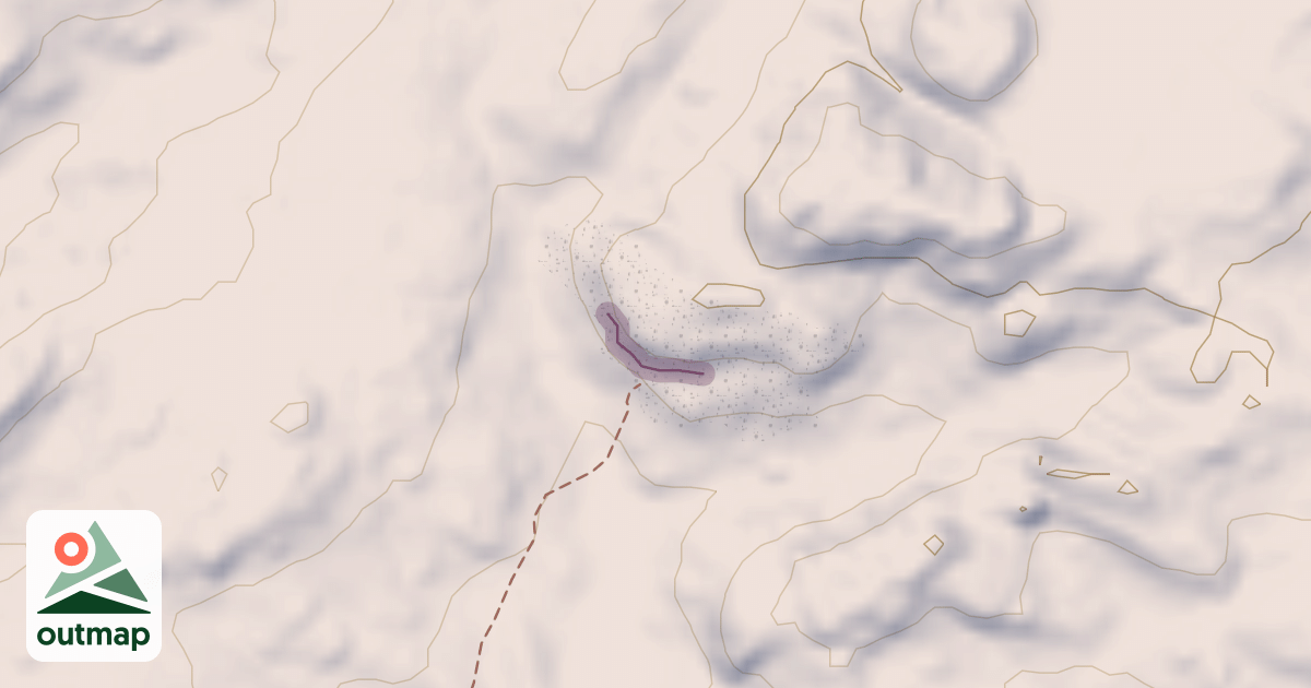 Map of Plumb Line Crag Lower Tier