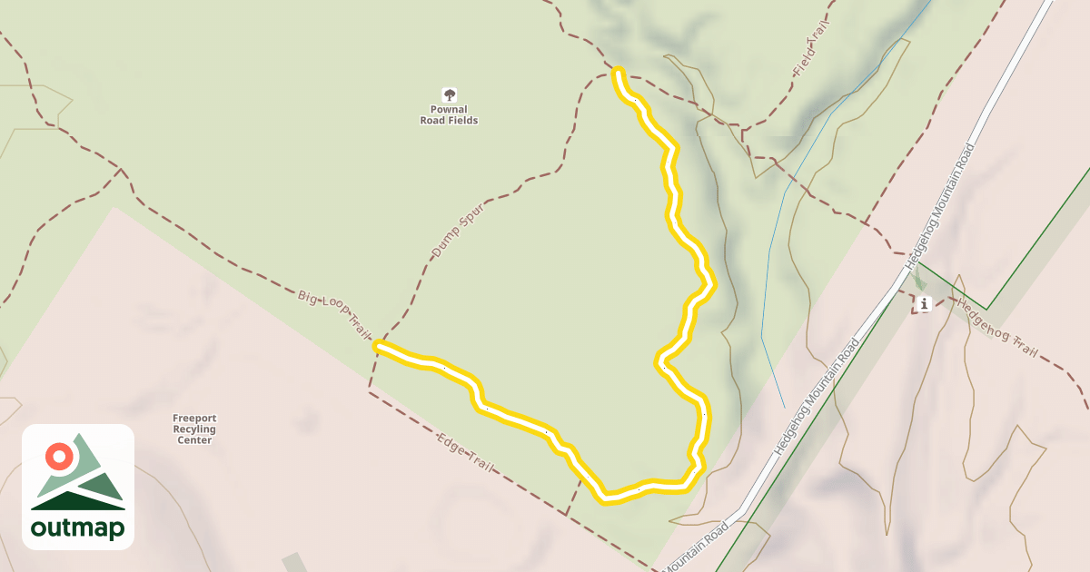 Map of Girls Bridge Loop