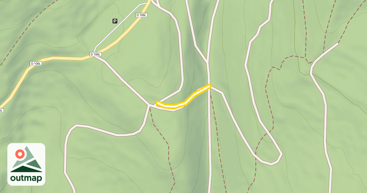 Map of Tobbogans - Retour Combe des Mortes / JBB