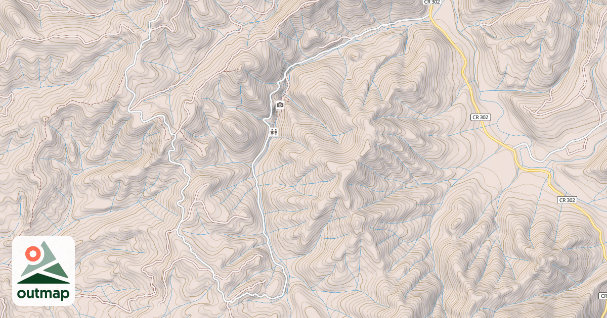 Map of BRIDGE GULCH