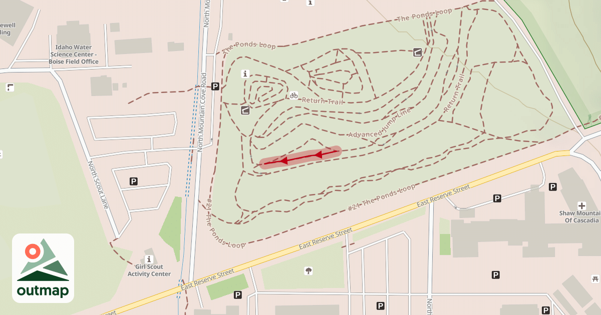 Map of Expert Jump Line