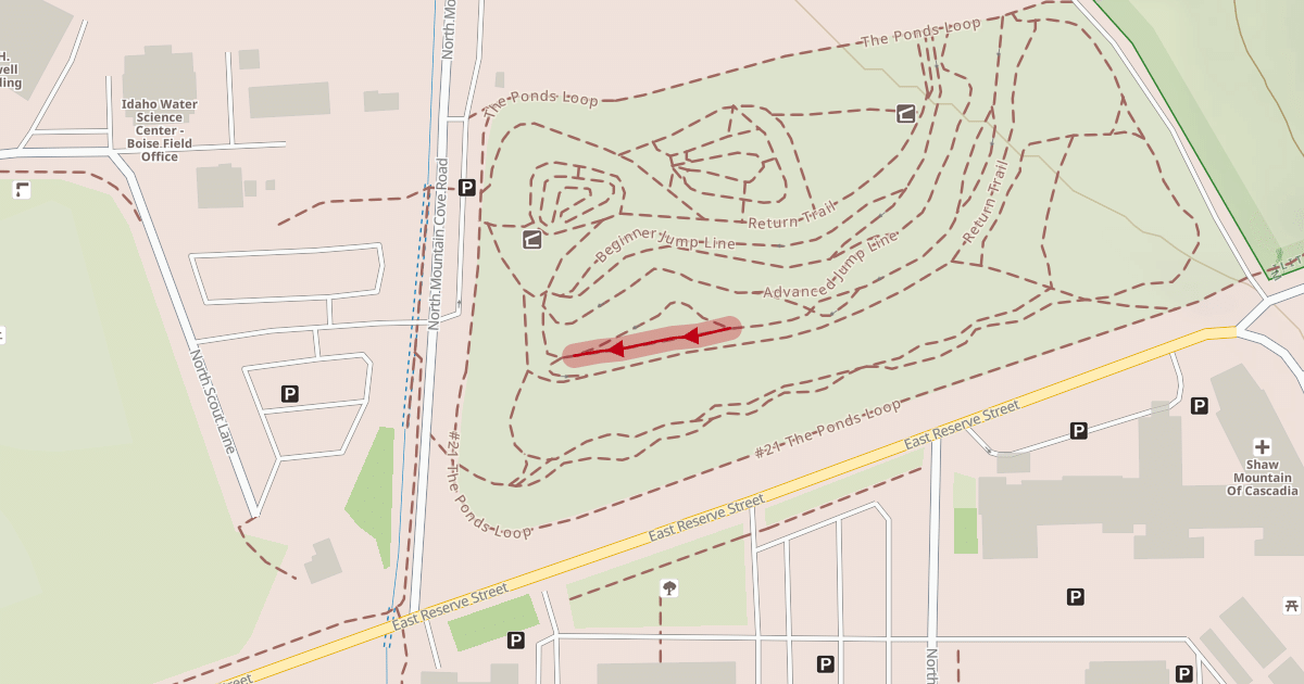 Map preview of Expert Jump Line