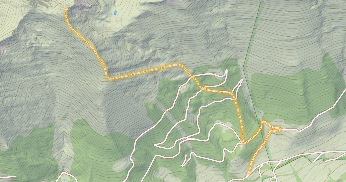 Map preview of Soum de las Escures — Le Bergons