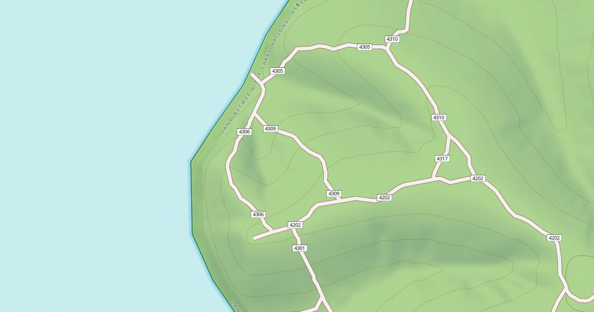 Map preview of USFS Motor Vehicle Use Map Trails 19150