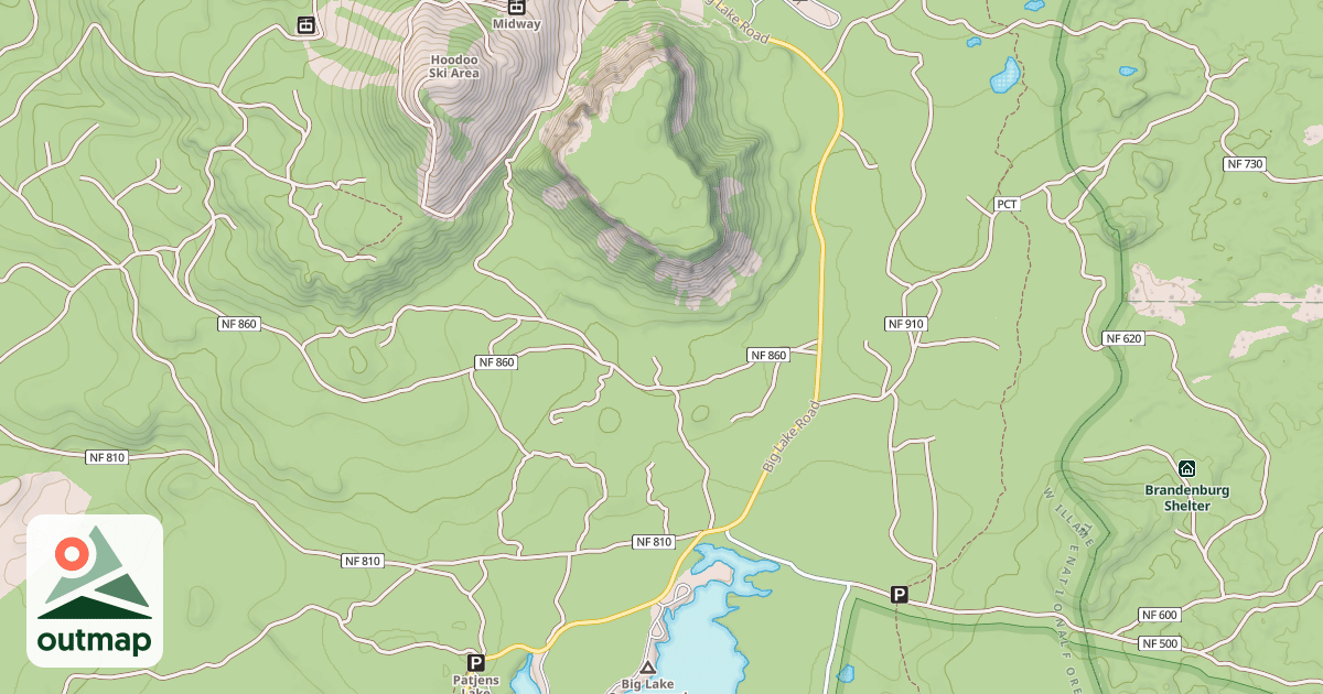 Map of BIG LAKE
