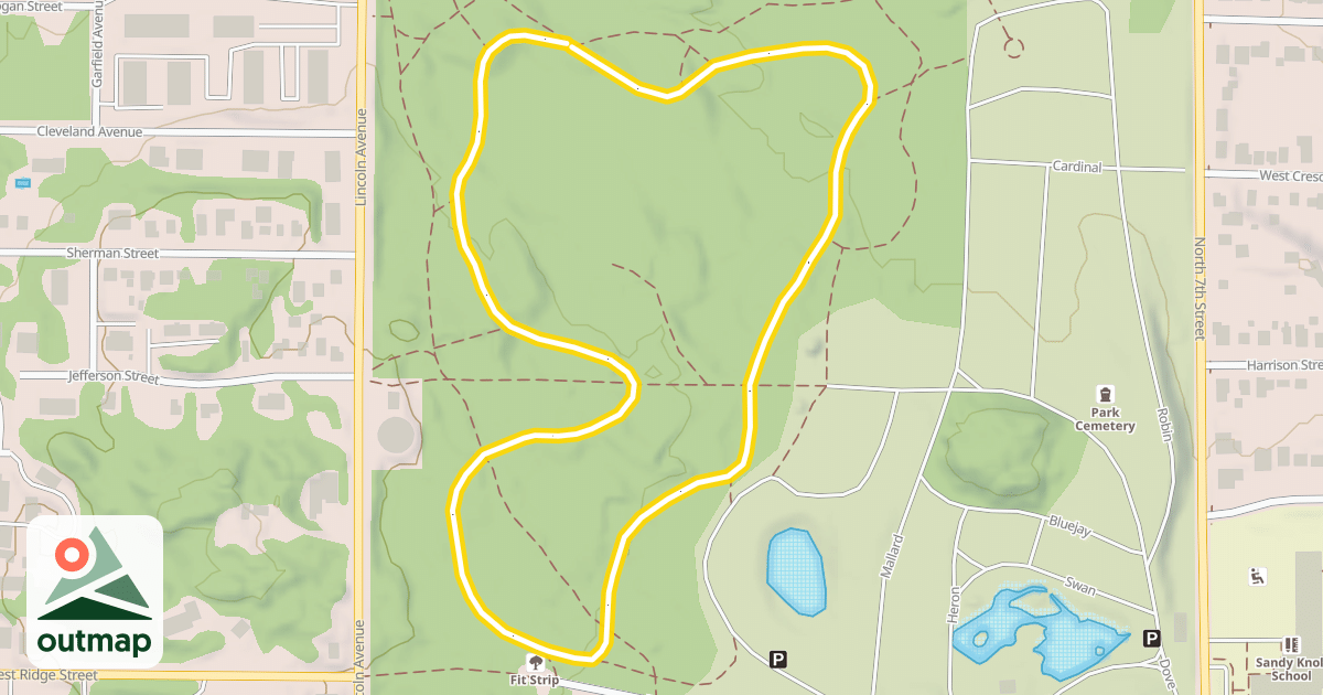 Map of Skate / Classic Loop