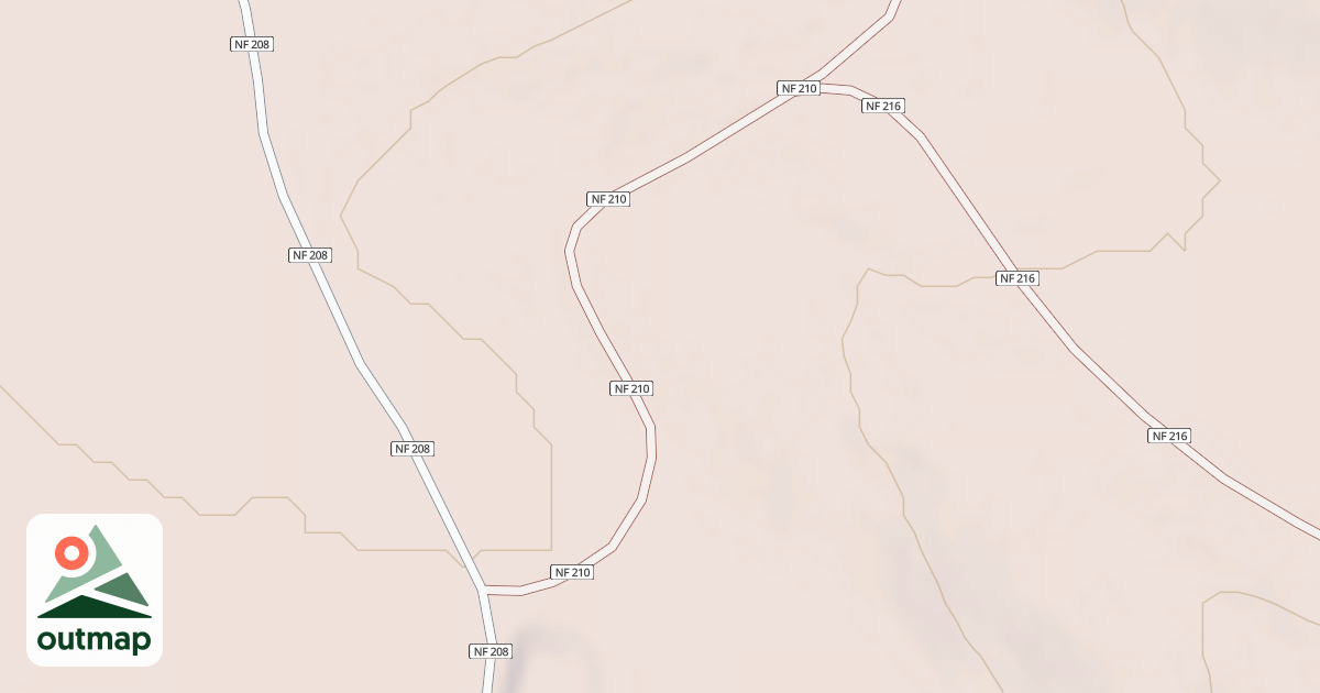Map of USFS Motor Vehicle Use Map Roads {6EA2C8EE-498D-4E04-9060-AA1938F116CE}