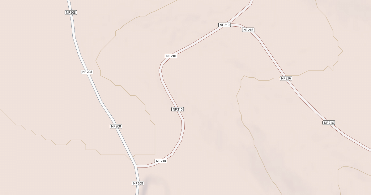 Map preview of USFS Motor Vehicle Use Map Roads {6EA2C8EE-498D-4E04-9060-AA1938F116CE}