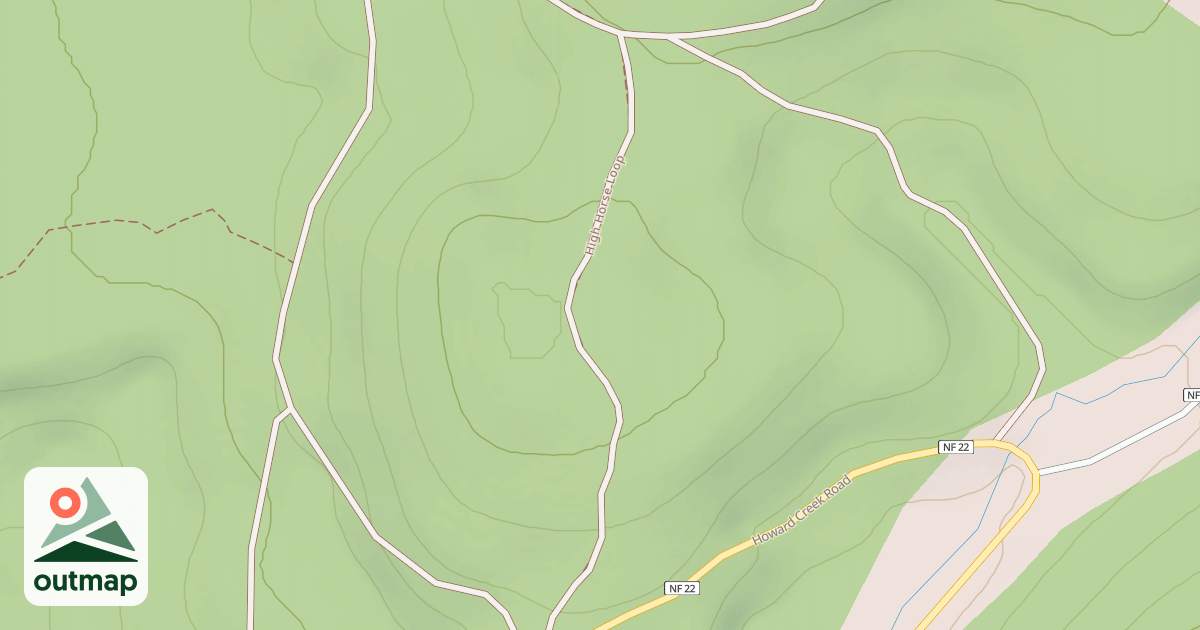 Map of USFS National Forest System Roads {7E919C66-D696-40C2-AB17-DEA2DC575BD8}