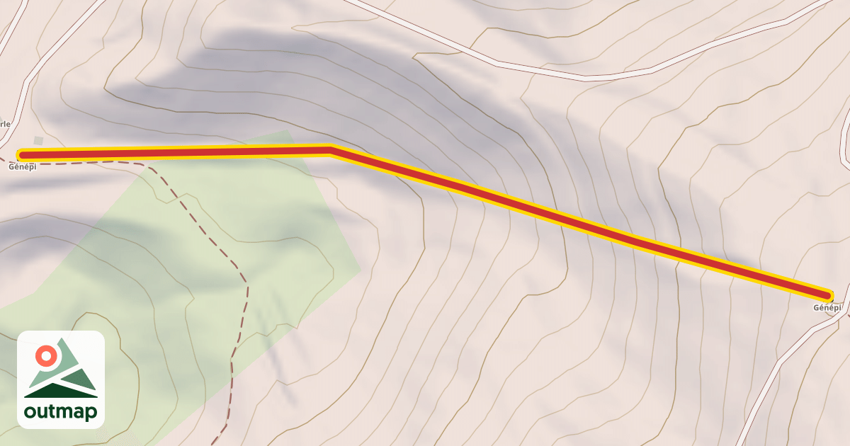 Map of Génépi