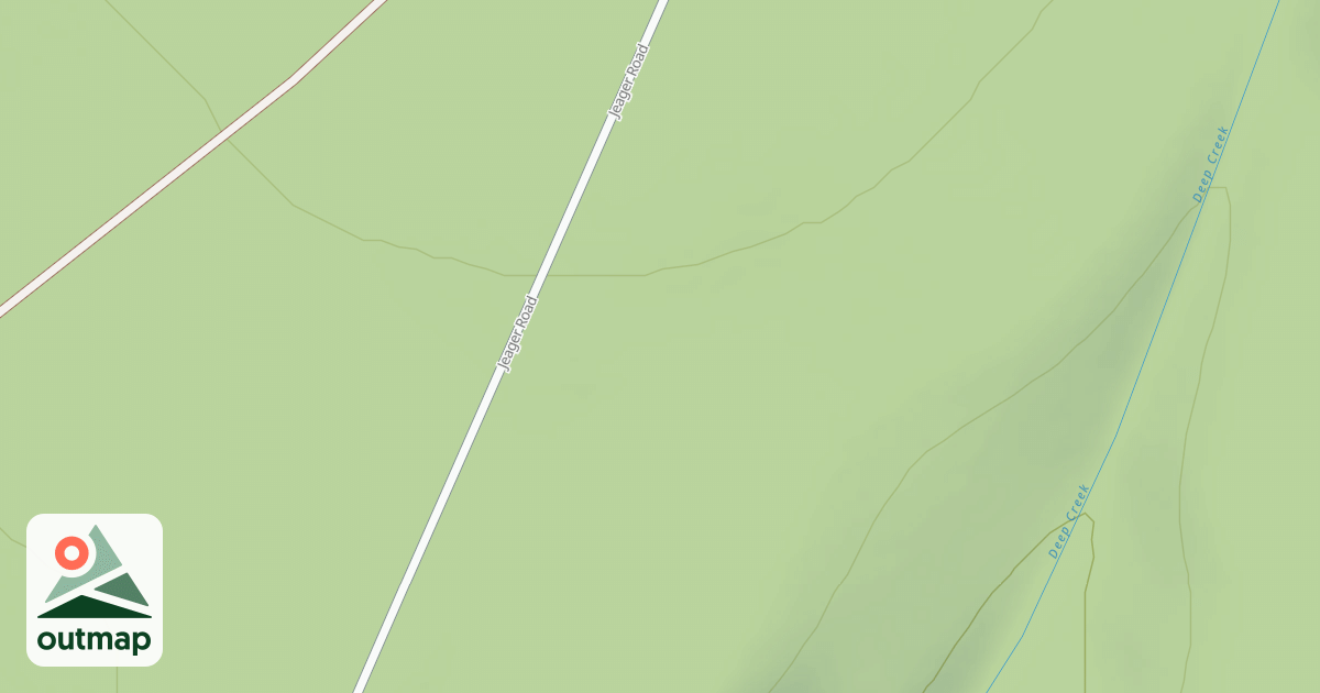 Map of DEEP CREEK M