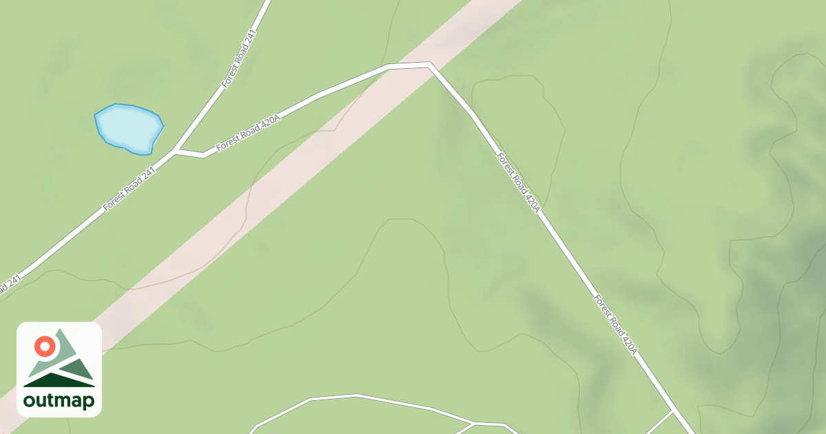 Map of FR 420A