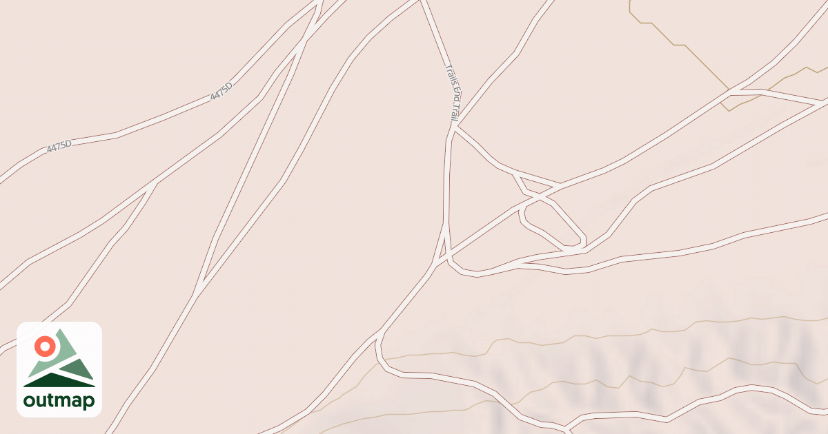 Map of BLM National GTLF Public Motorized Roads 0a683b59-d373-434b-85ef-d96d5adc1bfc