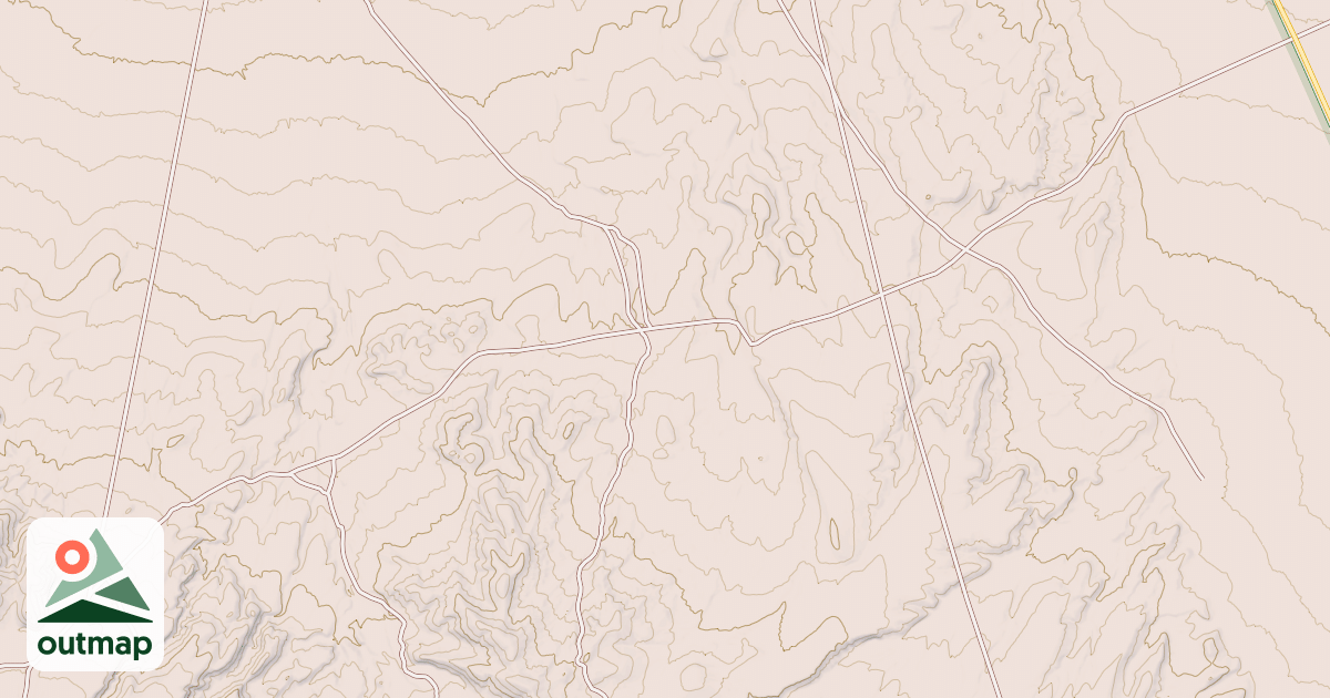 Map of MICKEY CANYON ROAD