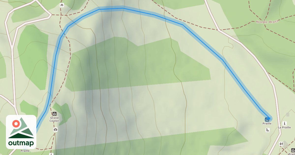 Map of La Praille