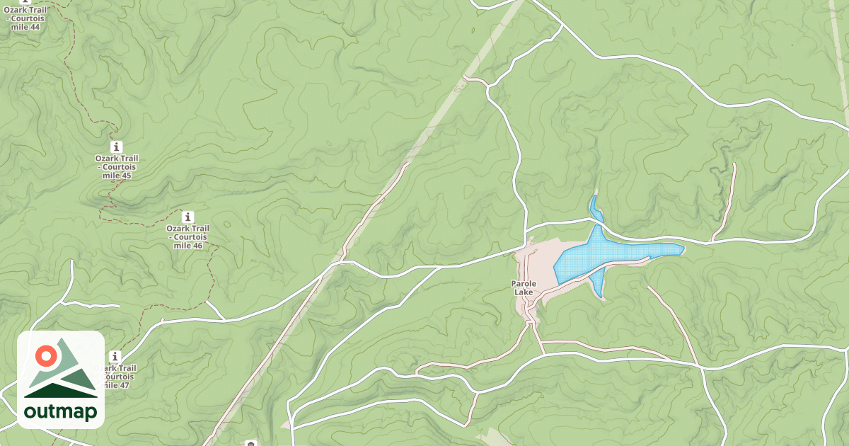 Map of PALMER NORTH