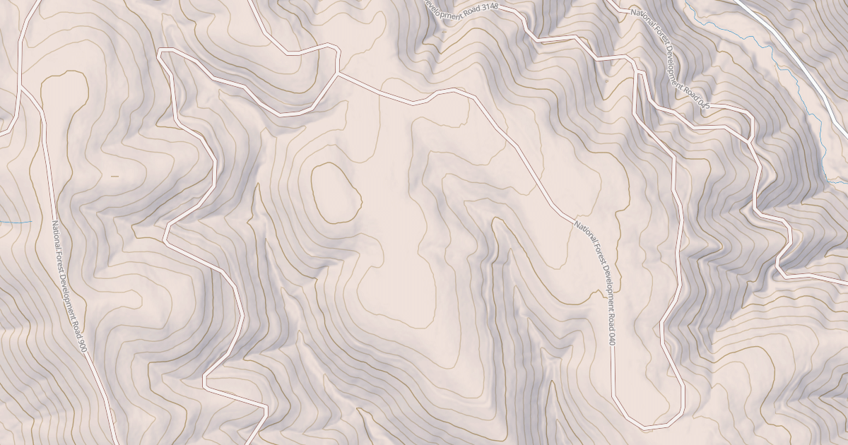 Map preview of USFS Motor Vehicle Use Map Trails 17587