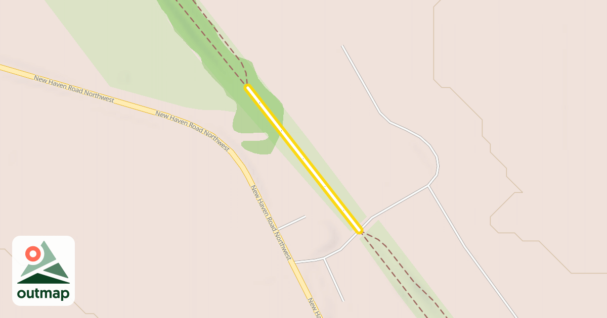 Map of Douglas State Trail