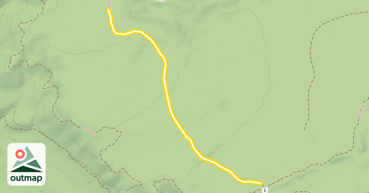 Map of Raven Trail