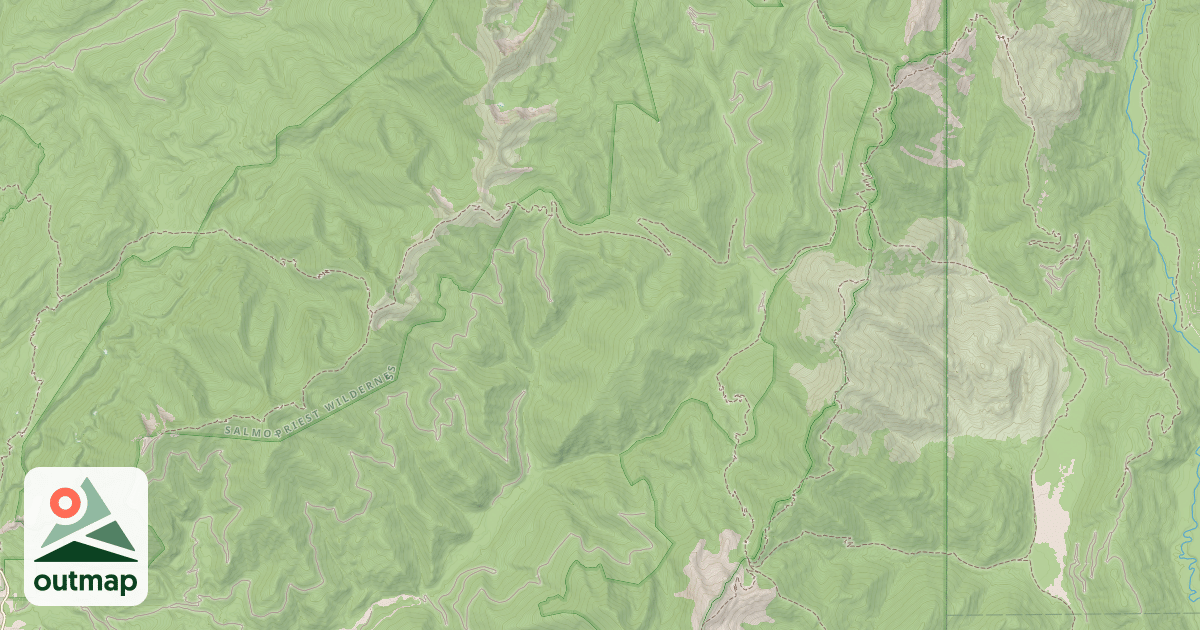 Map of SULLIVAN SALMO