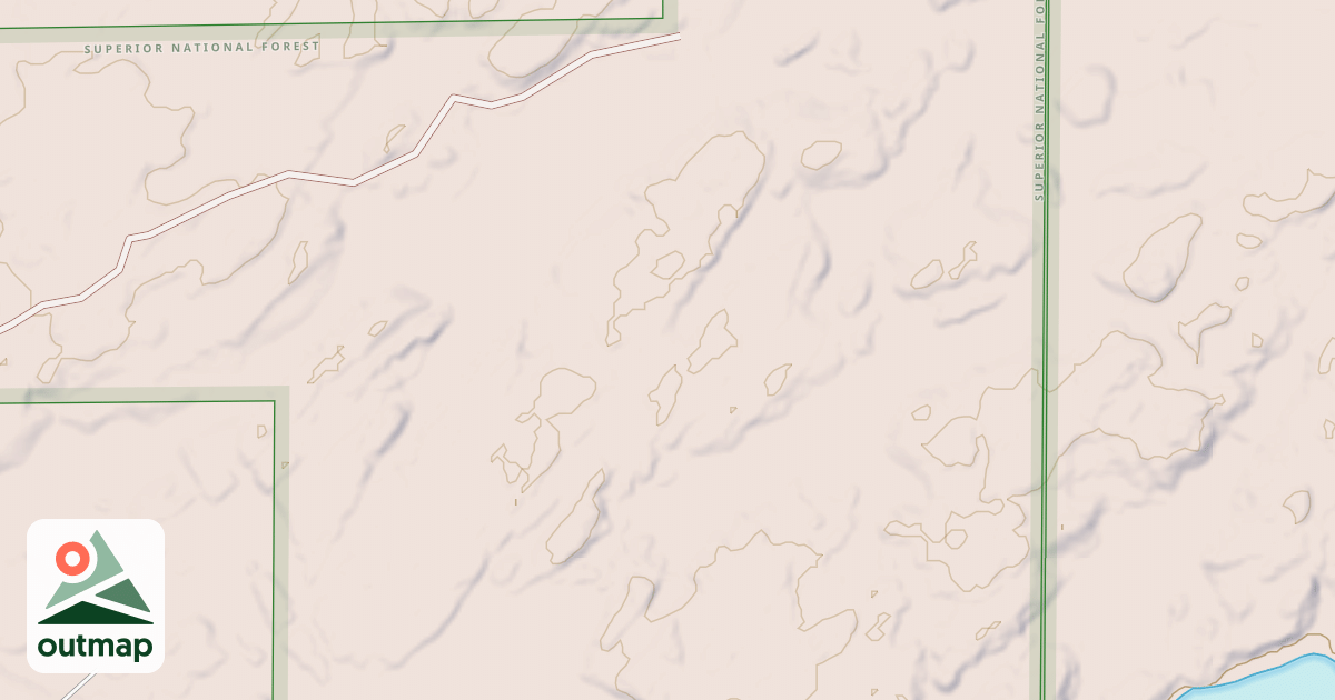 Map of BEAVER FARM SPUR AA