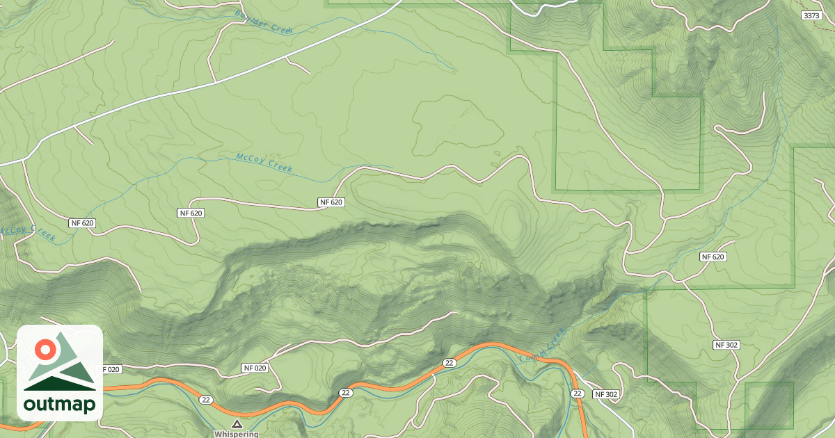 Map of LITTLE PIGEON PRARIE