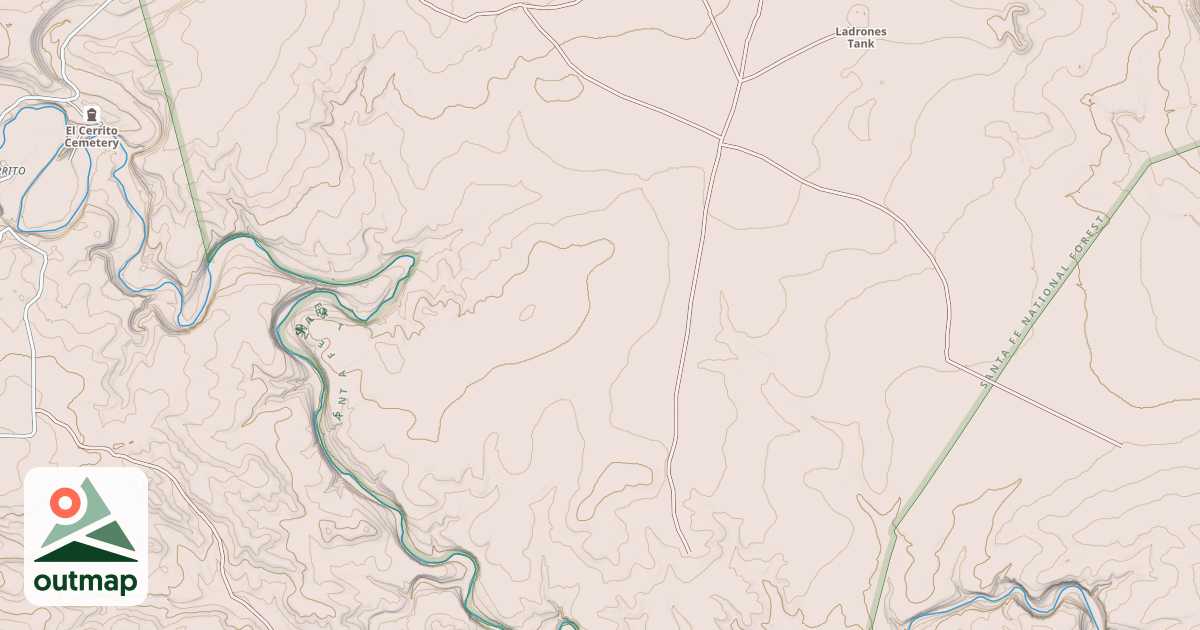 Map of USFS Motor Vehicle Use Map Roads {9681195D-6A4F-4F9D-BE9C-88B4F662FA73}