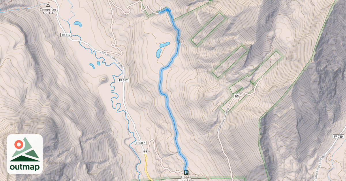 Map of Trailriders 401 Trail