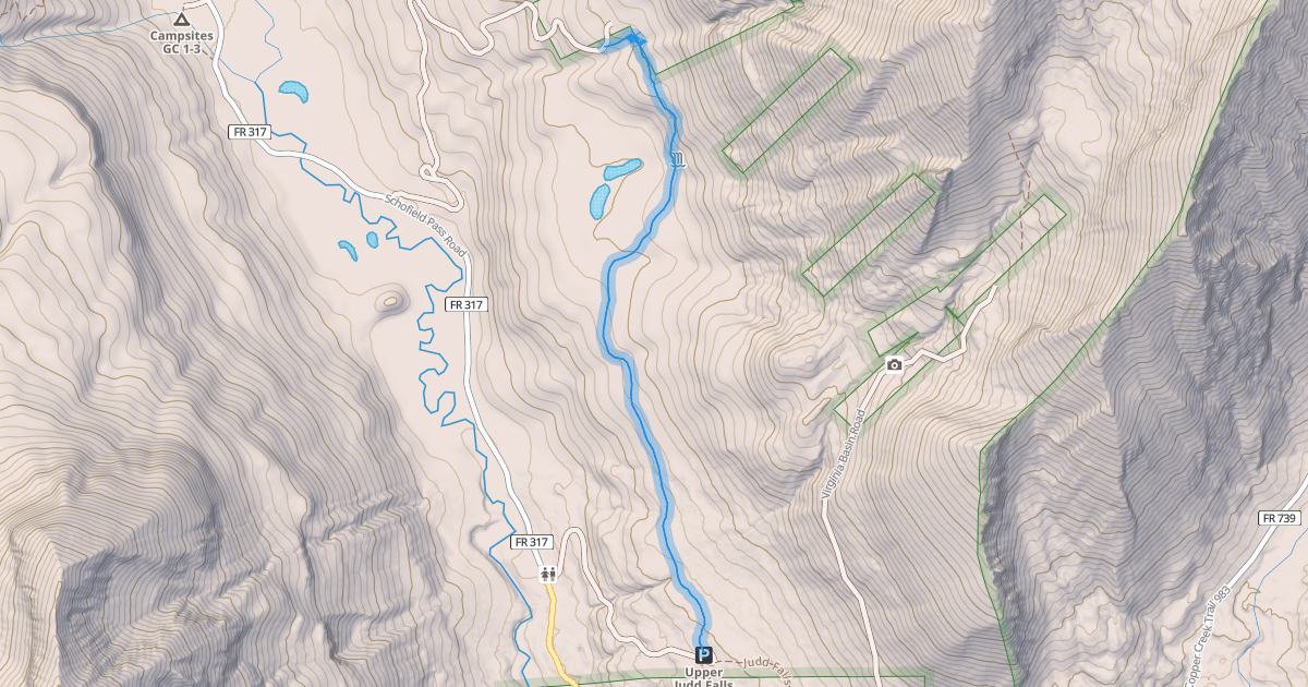 Map preview of Trailriders 401 Trail